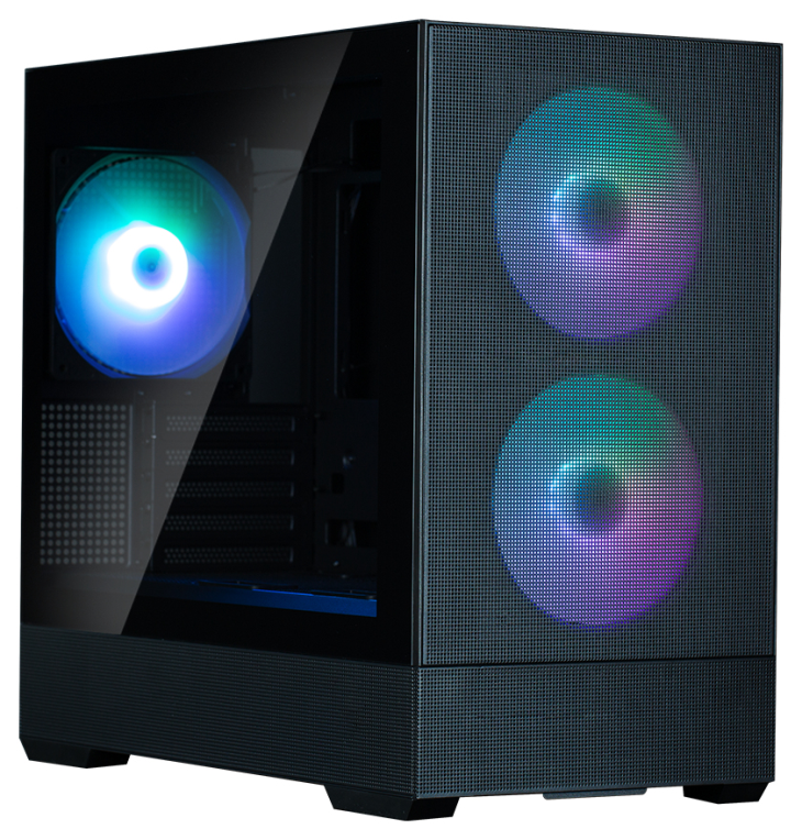 CAJA ZALMAN P30 AIR MATX 3 X VENT 120MM ARGB 2XUSB 3.0 NEGRO S/N FUENTE - detalle