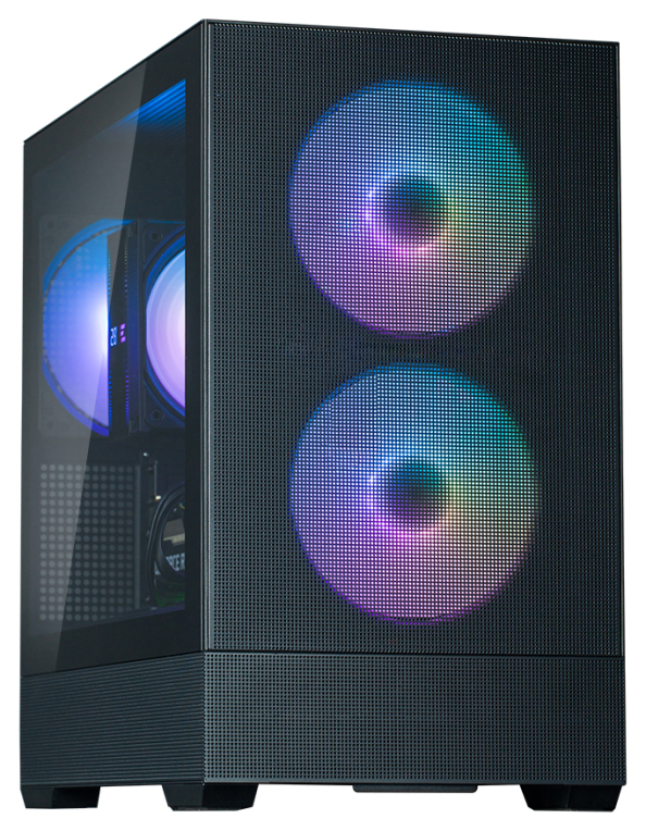 CAJA ZALMAN P30 AIR MATX 3 X VENT 120MM ARGB 2XUSB 3.0 NEGRO S/N FUENTE - detalle