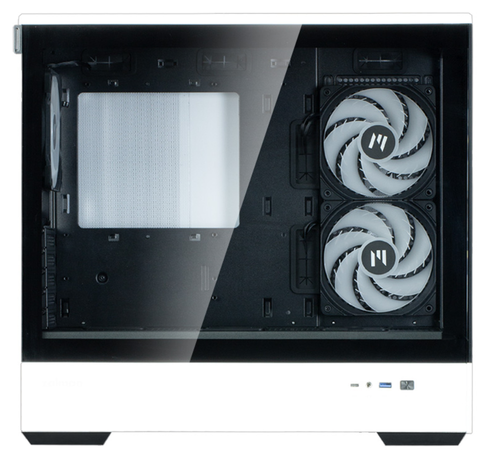 CAJA ZALMAN P30 MATX 3 X VENT 120MM ARGB 2XUSB 3.0 NEGRO S/N FUENTE - detalle