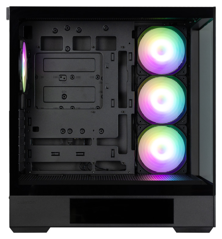 CAJA ZALMAN P40 DS ATX 4 XVENT 120MM ARGB 2XUSB 3.0 NEGRO S/N FUENTE - detalle