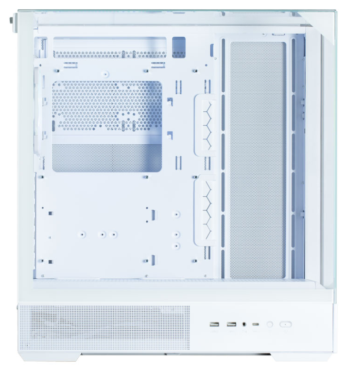 CAJA ZALMAN P40 PRISM ATX 3 XVENT 120MM ARGB 2XUSB 3.0 BLANCO S/N FUENTE - detalle