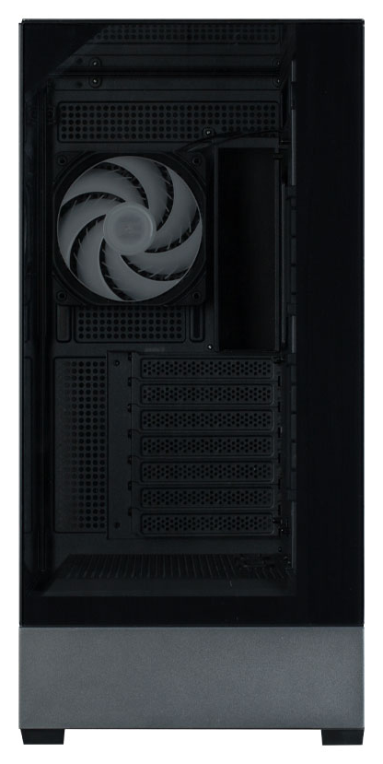 CAJA ZALMAN P40 PRISM ATX 3 XVENT 120MM ARGB 2XUSB 3.0 NEGRO S/N FUENTE - detalle