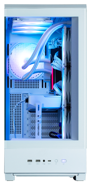 CAJA ZALMAN P50 DS ATX 4 XVENT 120MM ARGB 2XUSB 3.0 BLANCO S/N FUENTE - detalle