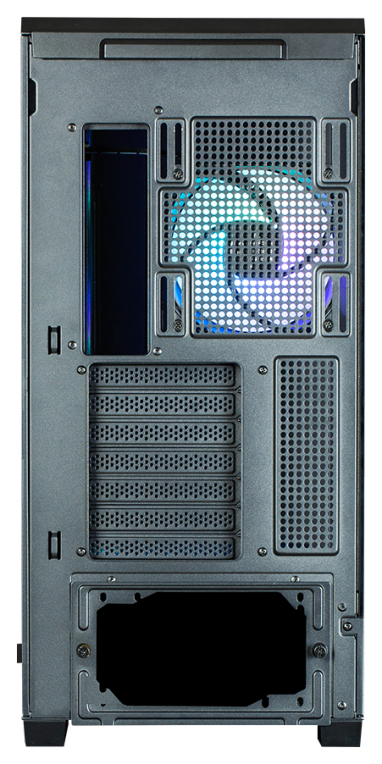 CAJA ZALMAN P50 DS ATX 4 XVENT 120MM ARGB 2XUSB 3.0 NEGRO S/N FUENTE - detalle