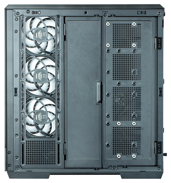CAJA ZALMAN P50 DS ATX 4 XVENT 120MM ARGB 2XUSB 3.0 NEGRO S/N FUENTE - detalle