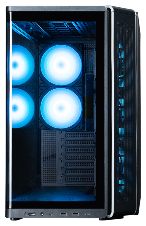 CAJA ZALMAN P60 BLACK ATX 3 XVENT 120MM ARGB 2XUSB 3.0 NEGRO S/N FUENTE - detalle