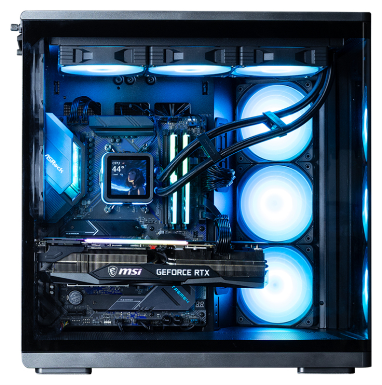 CAJA ZALMAN P60 BLACK ATX 3 XVENT 120MM ARGB 2XUSB 3.0 NEGRO S/N FUENTE - detalle
