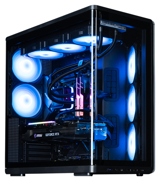 CAJA ZALMAN P60 BLACK ATX 3 XVENT 120MM ARGB 2XUSB 3.0 NEGRO S/N FUENTE - detalle