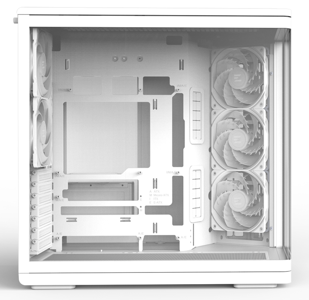 CAJA ZALMAN P60 WHITE ATX 3 XVENT 120MM ARGB 2XUSB 3.0 NEGRO S/N FUENTE - detalle