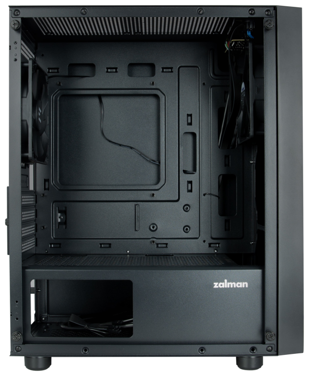 CAJA ZALMAN T3 PLUS MATX MINI TORRE 2XVENT NEGRA - detalle