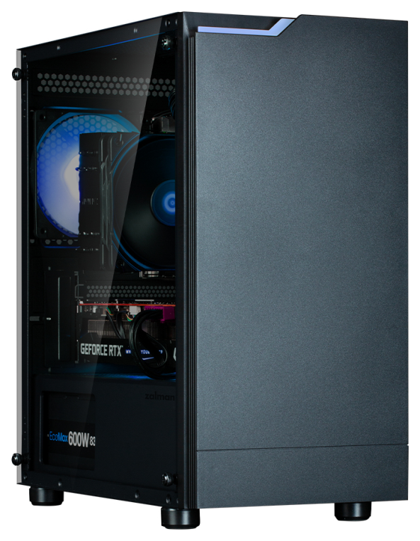 CAJA ZALMAN T4 PLUS MATX 1 X VENT 120MM ARGB 2XUSB 3.0 NEGRO S/N FUENTE