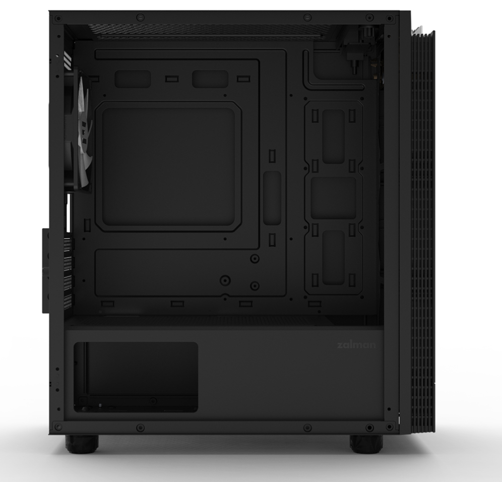 CAJA ZALMAN T4 PLUS MATX 1 X VENT 120MM ARGB 2XUSB 3.0 NEGRO S/N FUENTE - detalle