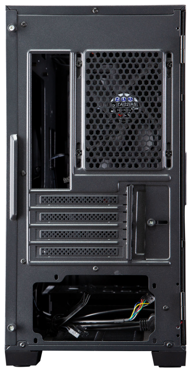CAJA ZALMAN Z1 ICEBERG MICRO-ATX 3XVENT 120MM 2XUSB 3.0 NEGRO S/N FUENTE - detalle