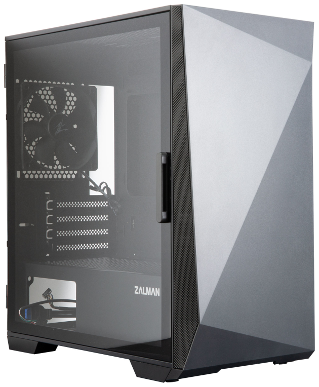 CAJA ZALMAN Z1 ICEBERG MICRO-ATX 3XVENT 120MM 2XUSB 3.0 NEGRO S/N FUENTE