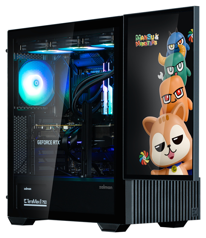 CAJA ZALMAN Z10 DS ATX 1 XVENT 140MM 2XUSB 3.0 NEGRO S/N FUENTE - detalle