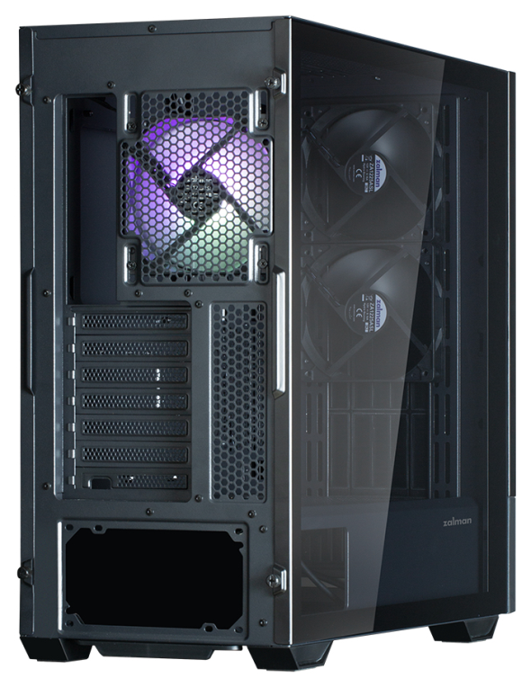 CAJA ZALMAN Z10 DS ATX 1 XVENT 140MM 2XUSB 3.0 NEGRO S/N FUENTE - detalle