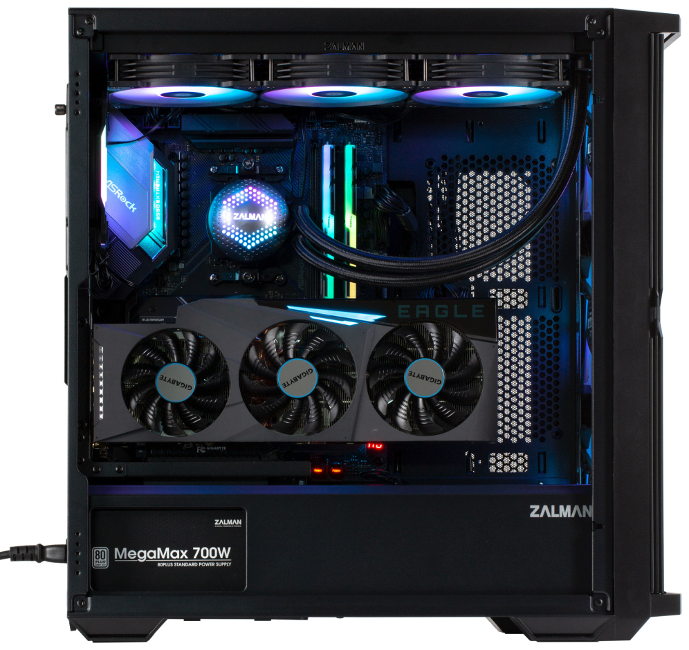 CAJA ZALMAN Z10 DUO ATX MID-TOWER 4XVENT MIRROR IF - detalle