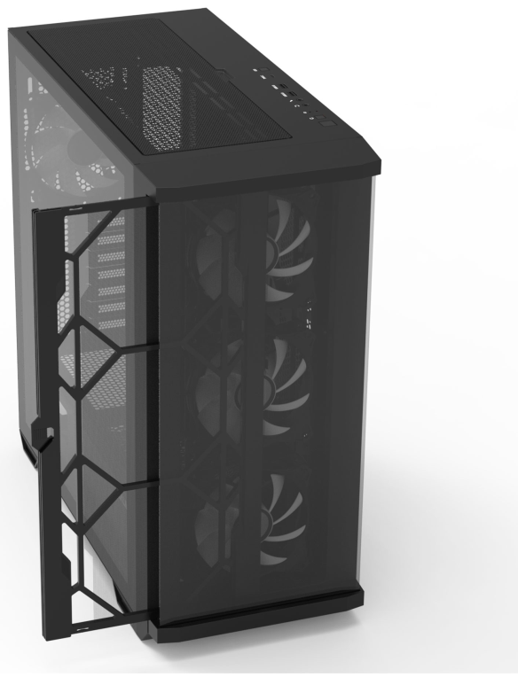 CAJA ZALMAN Z10 DUO ATX MID-TOWER 4XVENT MIRROR IF - detalle