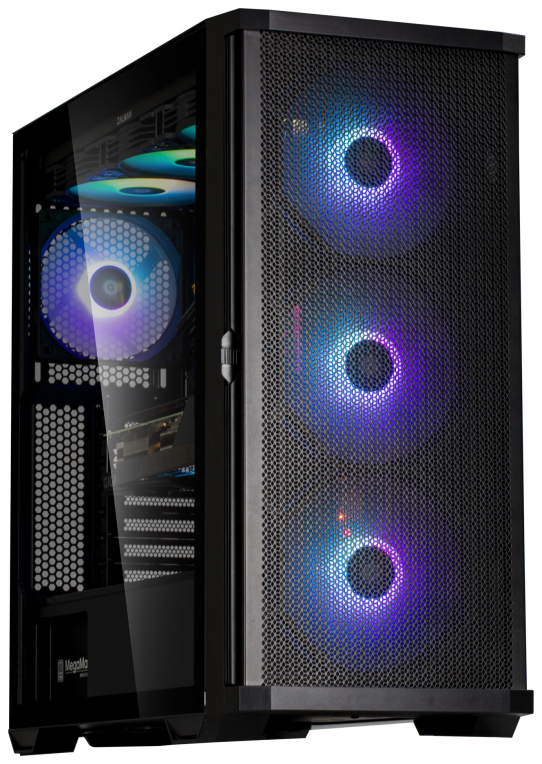 CAJA ZALMAN Z10 PLUS ATX MID-TOWER 140MM ARGB 3X VENT - detalle