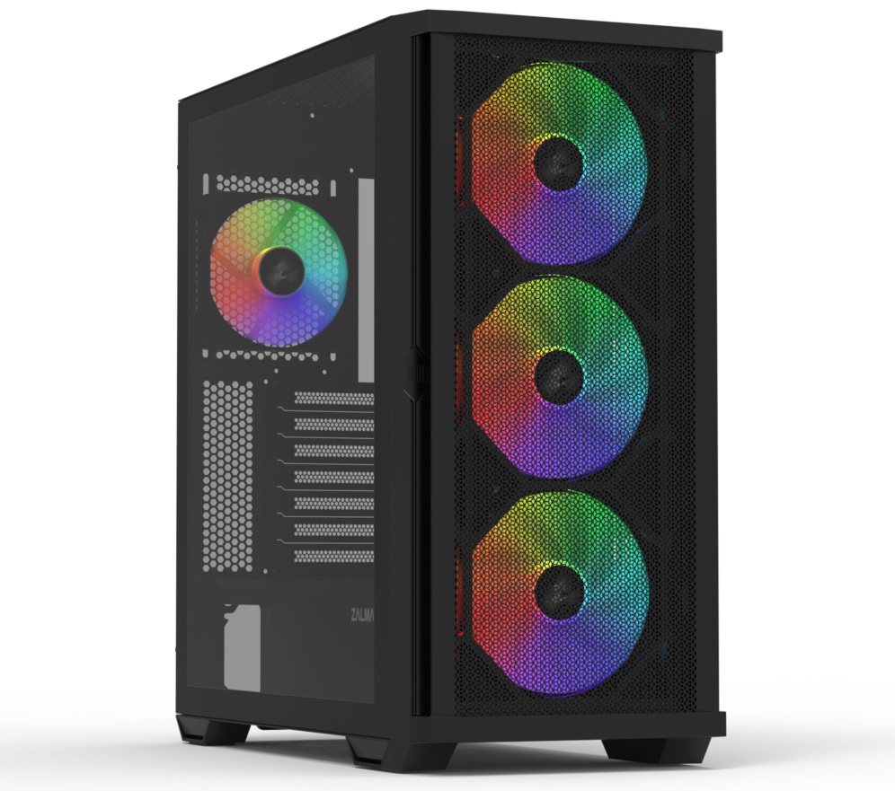 CAJA ZALMAN Z10 PLUS ATX MID-TOWER 140MM ARGB 3X VENT - detalle