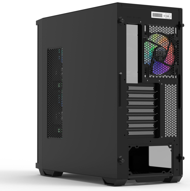 CAJA ZALMAN Z10 PLUS ATX MID-TOWER 140MM ARGB 3X VENT - detalle