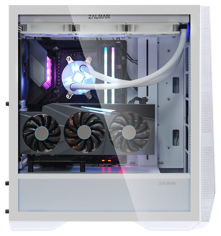 CAJA ZALMAN Z9 ICEBERG ATX 1 XVENT 140MM 2XUSB 3.0 BLANCO S/N FUENTE - detalle