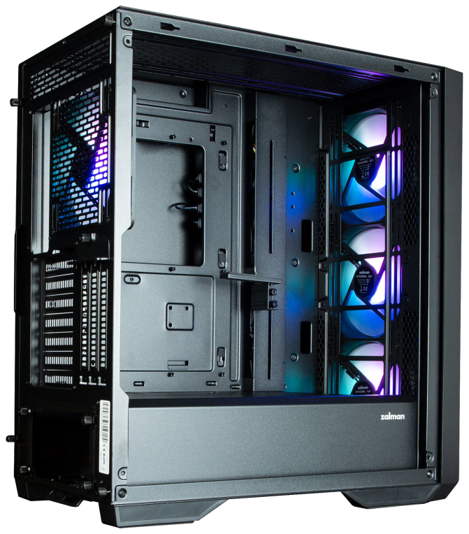 CAJA ZALMAN Z9 ICEBERG MS ATX 1 XVENT 140MM 2XUSB 3.0 NEGRO S/N FUENTE - detalle