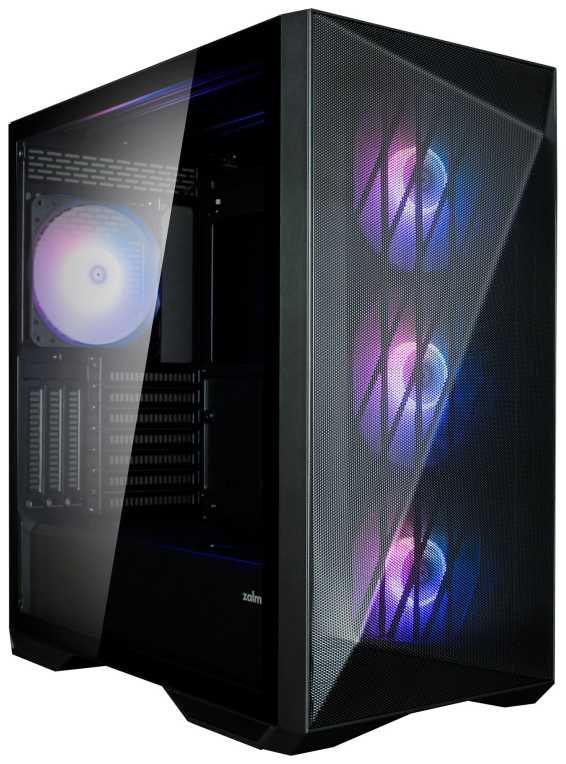 CAJA ZALMAN Z9 ICEBERG MS ATX 1 XVENT 140MM 2XUSB 3.0 NEGRO S/N FUENTE - detalle