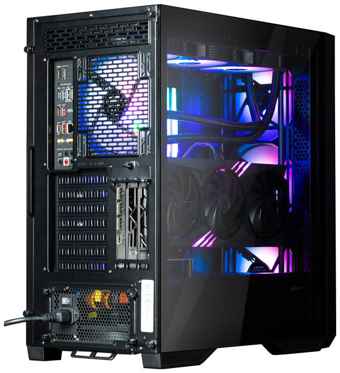 CAJA ZALMAN Z9 ICEBERG MS ATX 1 XVENT 140MM 2XUSB 3.0 NEGRO S/N FUENTE - detalle