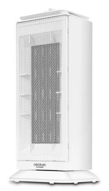 CALEFACTOR BAÑO CERAMICO CECOTEC READY WARM 6250 CERAMIC SKY STYLE. 2000 W - detalle