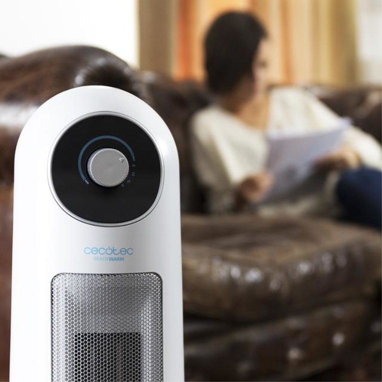 CALEFACTOR CECOTEC READY WARM 10000 TOP CERAMIC V - detalle