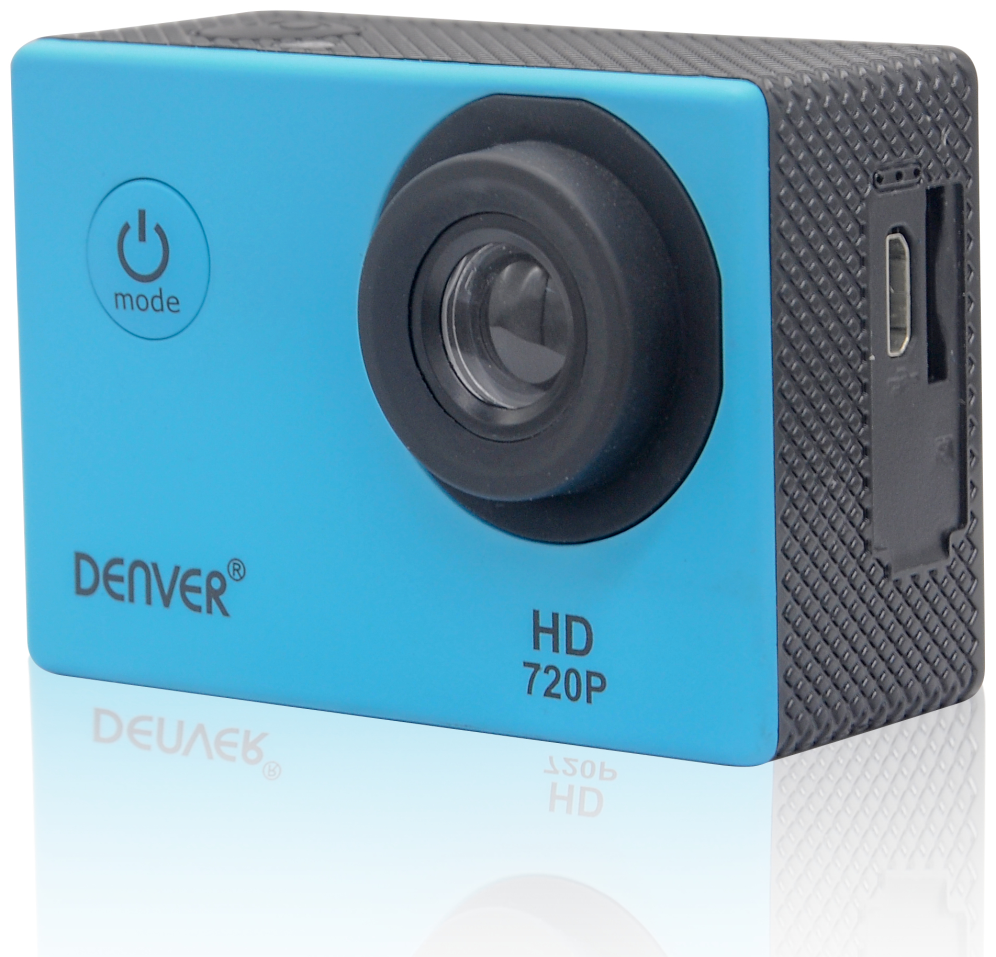 CAMARA DE ACCION DENVER ACT-320 HD AZUL - detalle