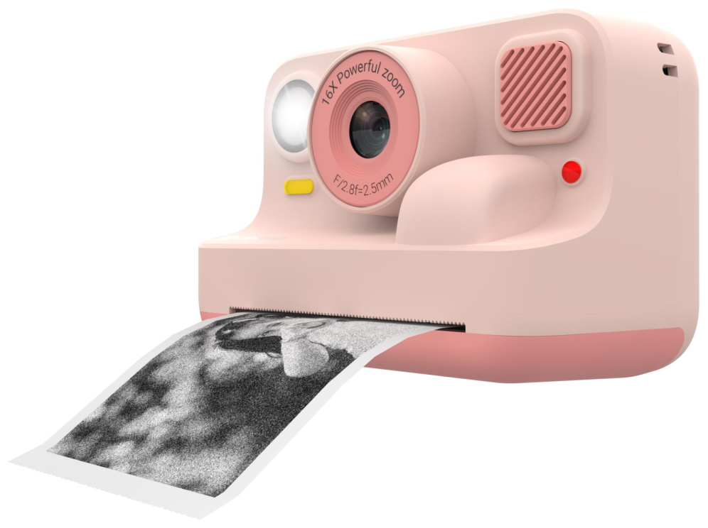 CAMARA DE IMPRESI=N DENVER KPC-1374BTBU ROSA TERMICA PAPEL PP-40 - detalle