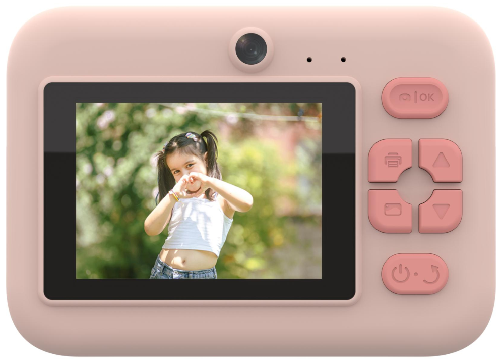CAMARA DE IMPRESI=N DENVER KPC-1374BTBU ROSA TERMICA PAPEL PP-40 - detalle