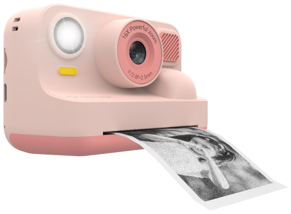 CAMARA DE IMPRESI=N DENVER KPC-1374BTBU ROSA TERMICA PAPEL PP-40 - detalle