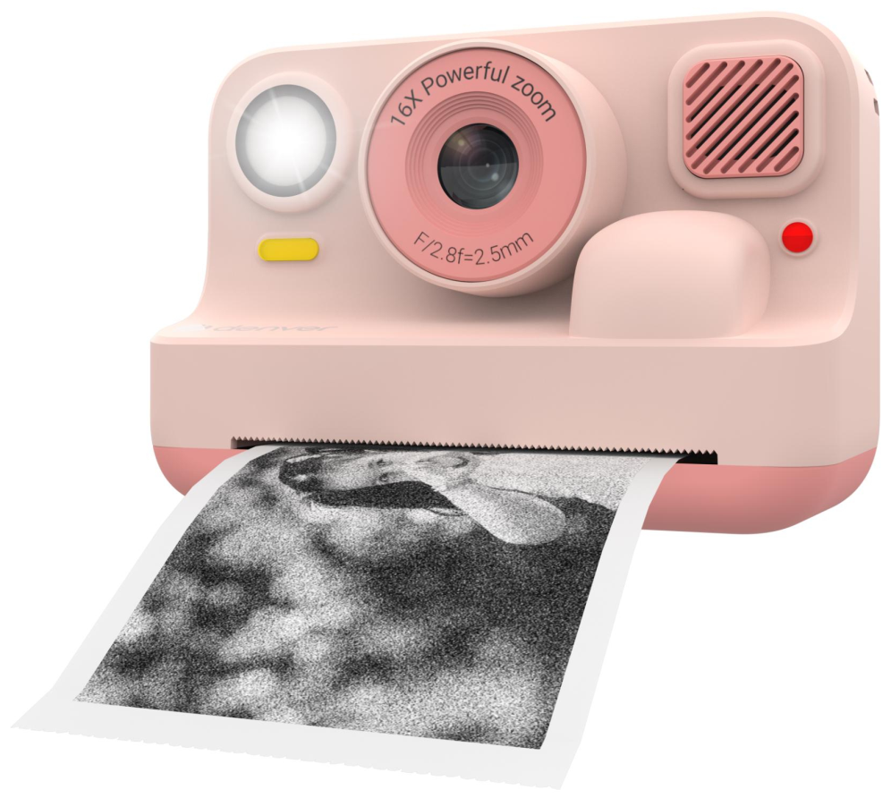 CAMARA DE IMPRESI=N DENVER KPC-1374BTBU ROSA TERMICA PAPEL PP-40 - detalle