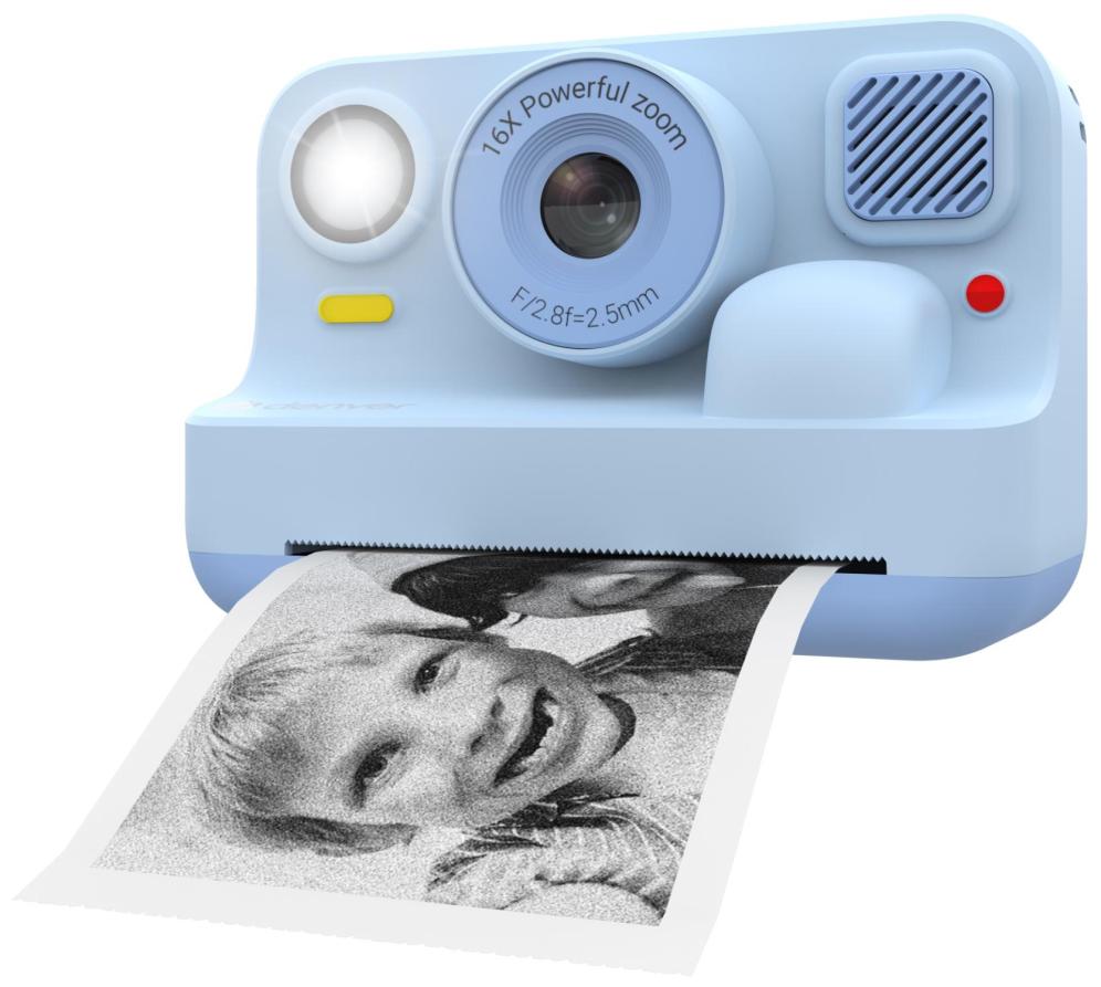 CAMARA DE IMPRESION DENVER KPC-1374BTBU AZUL TERMICA PAPEL PP-40 - detalle