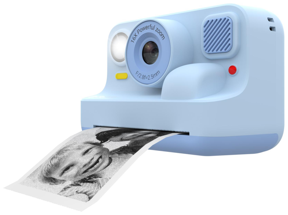 CAMARA DE IMPRESION DENVER KPC-1374BTBU AZUL TERMICA PAPEL PP-40 - detalle