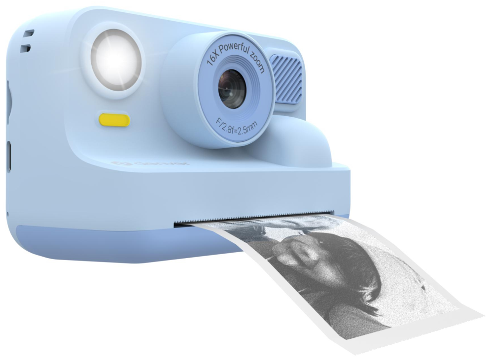 CAMARA DE IMPRESION DENVER KPC-1374BTBU AZUL TERMICA PAPEL PP-40 - detalle