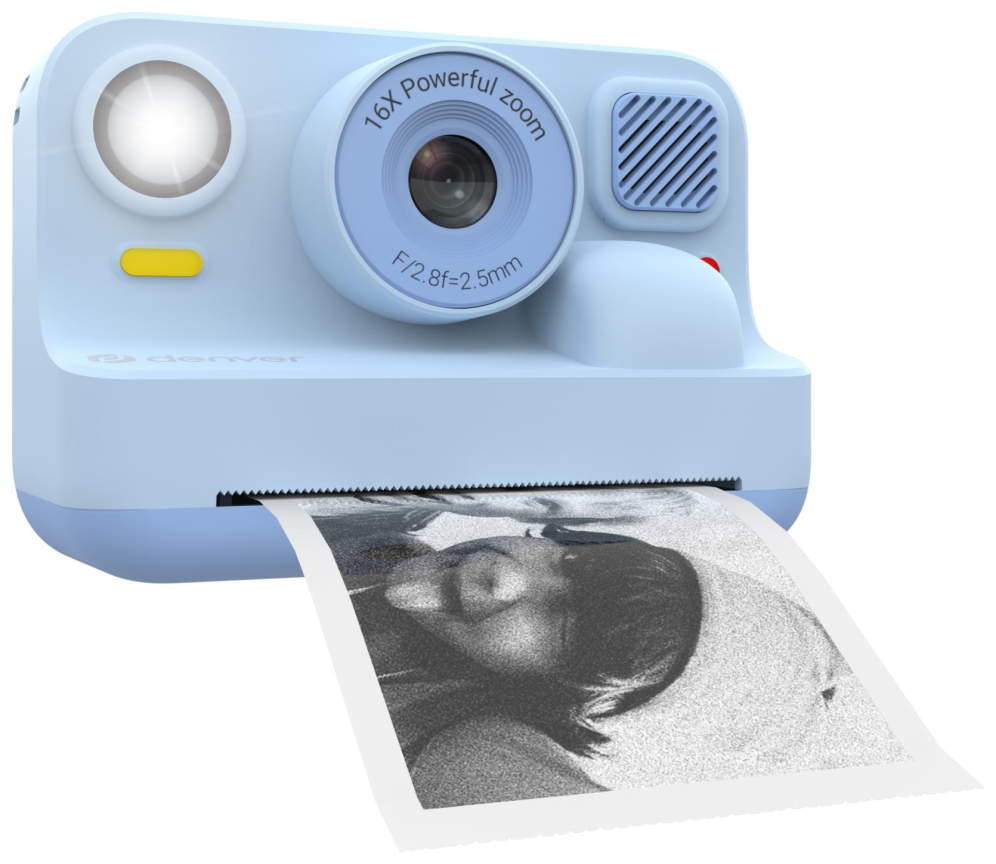 CAMARA DE IMPRESION DENVER KPC-1374BTBU AZUL TERMICA PAPEL PP-40 - detalle