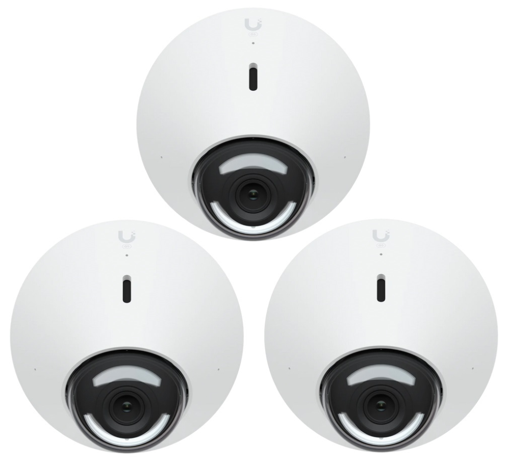 CAMARA IP UBIQUITI UVC-G5-DOME-3 UNIFI PROTECT PACK 3 UDS