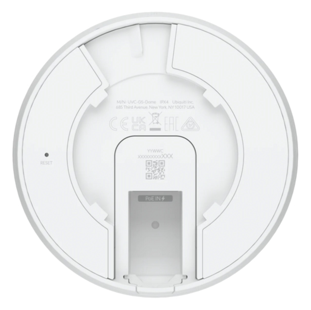 CAMARA IP UBIQUITI UVC-G5-DOME UNIFI PROTECT - detalle