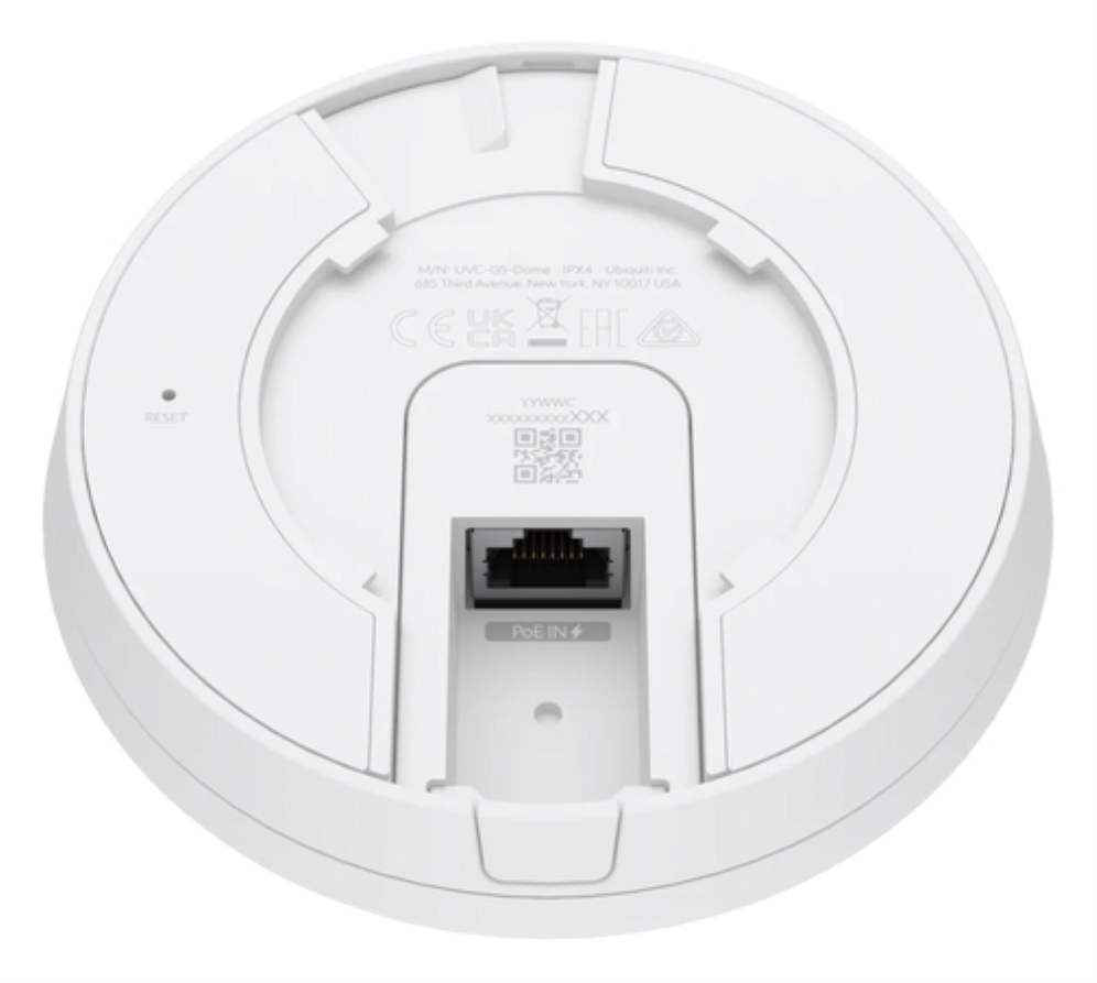 CAMARA IP UBIQUITI UVC-G5-DOME UNIFI PROTECT - detalle