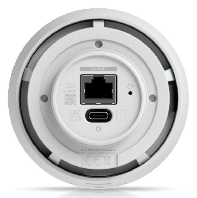 CAMARA IP UBIQUITI UVC-G6-PRO-BULLET-W G6 UNIFI PROTECT - detalle