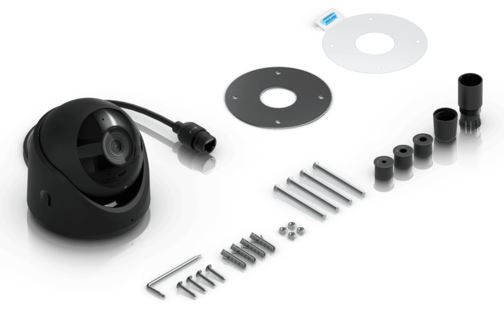 CAMARA IP UBIQUITI UVC-G6-TURRET-B G6 UNIFI PORTECT BLACK - detalle