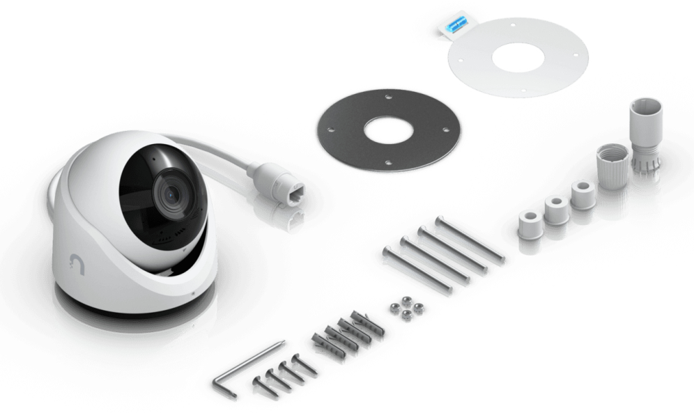 CAMARA IP UBIQUITI UVC-G6-TURRET-W G6 UNIFI PORTECT - detalle