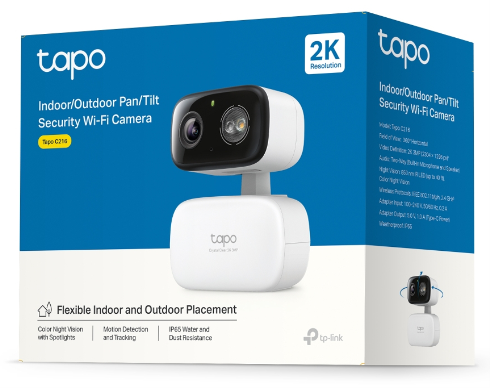CAMARA TP-LINK INDOOR OUTDOOR WI-FI - detalle