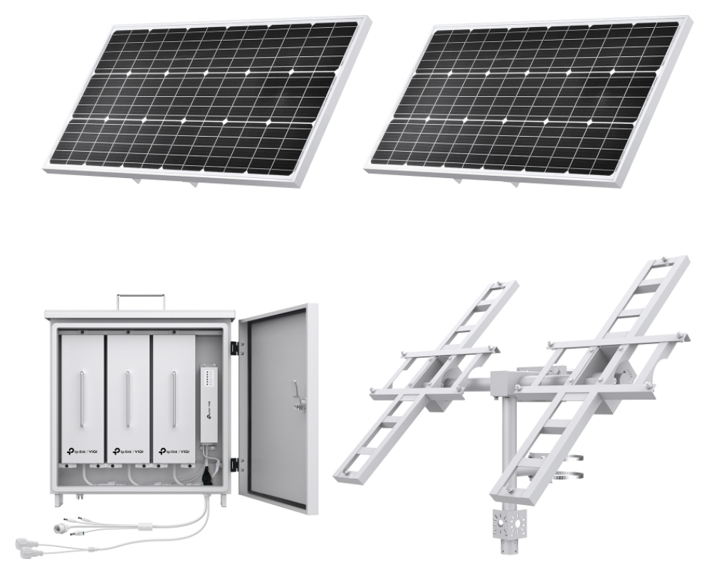 CAMARA VIGI INSIGHT SOLAR PANEL 90W, 1*VIGI 180W SOLAR MOUNT, 1* VIGI PS90