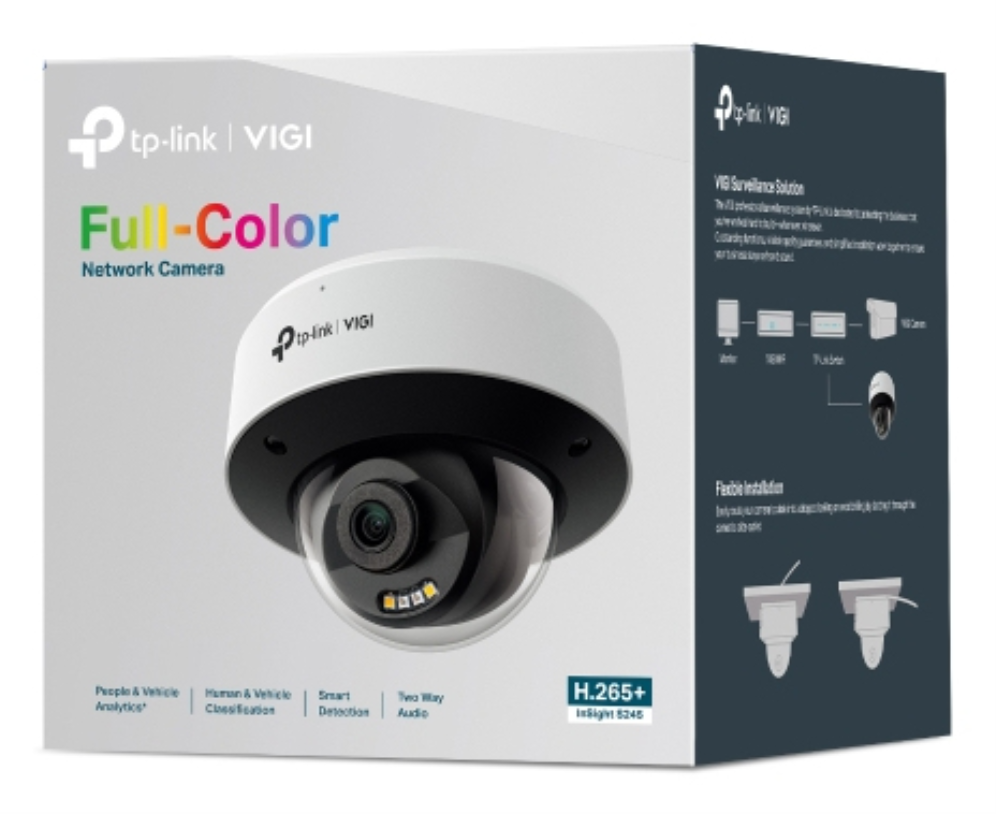 CAMARA VIGI INSIGHT TP-LINK DOME INSIGHT S245 2.8MM 4MP - detalle