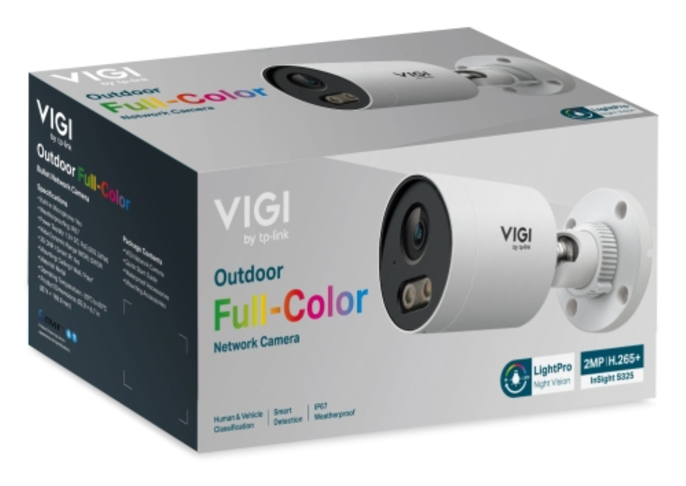 CAMARA VIGI TP-LINK BULLET 2MP FULL-COLOR - detalle
